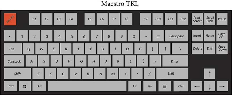 Maestro TKL イラスト