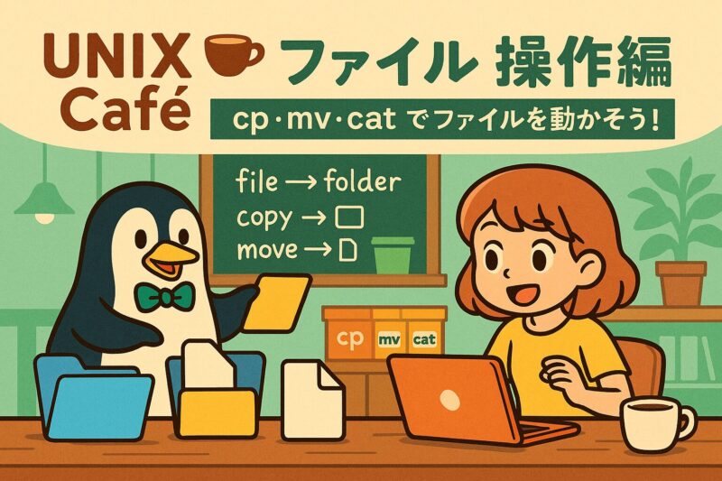 第2回|UNIX Café「ファイル操作編」