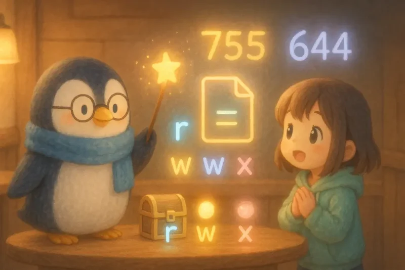 ファイルのパーミッション入門｜読み書き権限の基本をやさしく解説｜UNIX Cafe