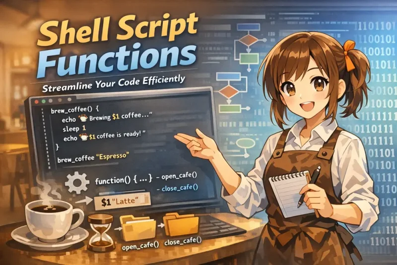 シェルスクリプト入門｜作り方と実行方法をやさしく解説｜UNIX Cafe