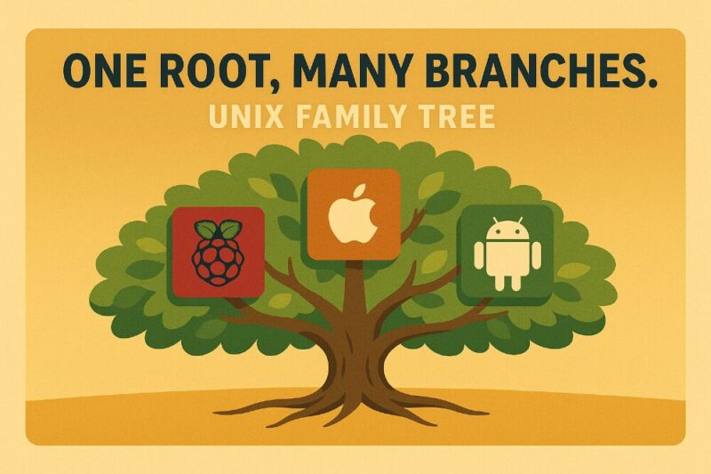 UNIXの仲間たち|Raspberry Pi・Mac・Android、同じ根っこを持つ世界