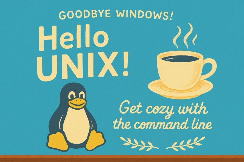 Windows10サポート終了で考える、UNIXという選択肢
