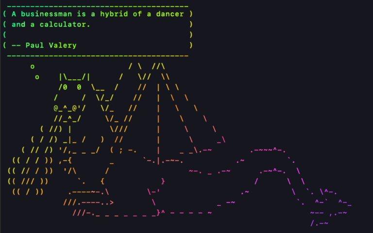 lolcatで虹色ターミナル！figlet・fortune・cowsayと組み合わせて楽しむUNIX Cafeの彩りコマンド集｜UNIX Cafe
