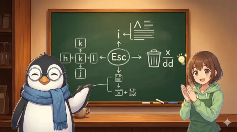 vi 入門｜“こわくない” はじめの一歩｜UNIX Cafe