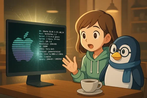 ターミナルが自己紹介！neofetch でPC情報をカッコよく表示しよう！