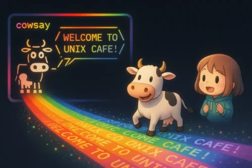 lolcat編｜虹色のターミナルで遊んでみよう！