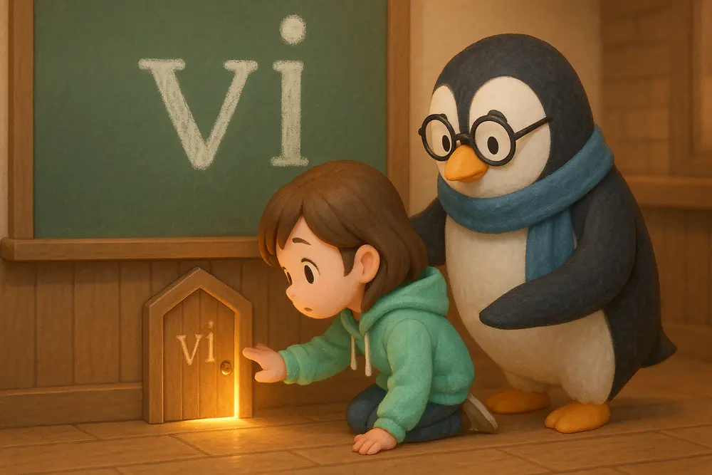 viってこわくない？はじめての小さな一歩｜UNIX Cafe