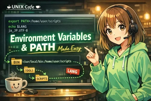 環境変数・PATH応用入門｜ターミナル設定を便利にする方法｜UNIX Cafe