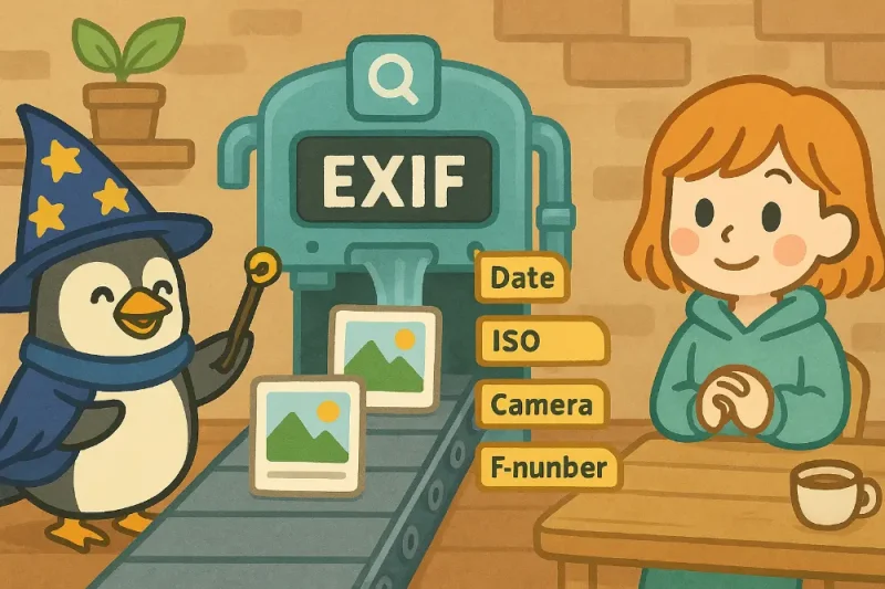 第25回｜UNIX Cafe「EXIF情報をまとめてチェック」