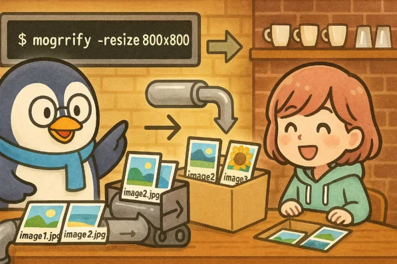 第23回｜UNIX Cafe「画像をまとめてリサイズ」