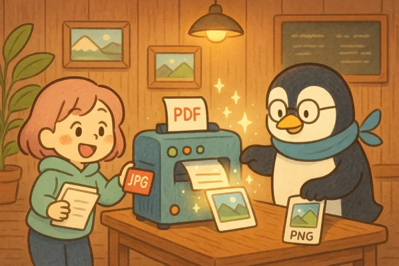 第28回｜UNIX Cafe「PDFをまとめて画像へ変換」