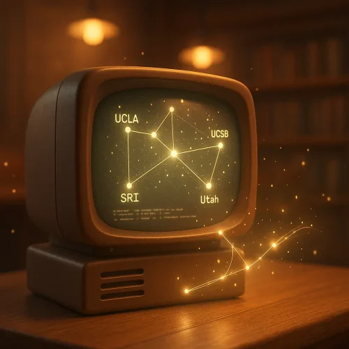 インターネット誕生の小さな奇跡（カフェの奥にある“秘密の部屋”シリーズ）