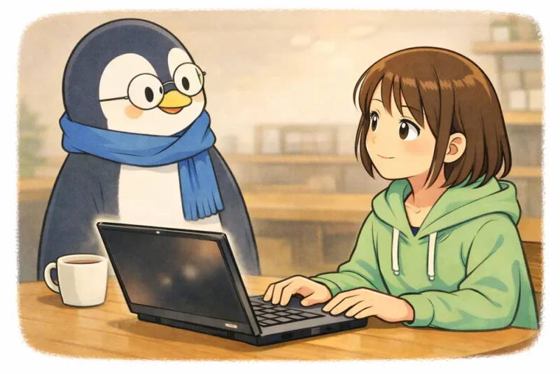 cd コマンドの使い方を4コマ漫画でやさしく解説 | UNIX Cafe どこに来たんだろう?