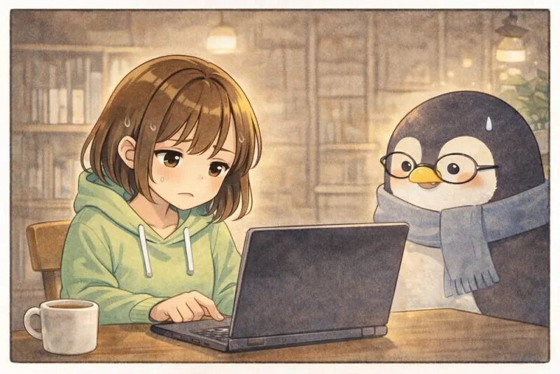 rm コマンドの使い方を4コマ漫画でやさしく解説 | UNIX Cafe rmしてから気づく、ゴミ箱のない世界