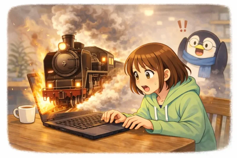 ls コマンドの使い方を4コマ漫画でやさしく解説 | UNIX Cafe なにが見えたんだろう?