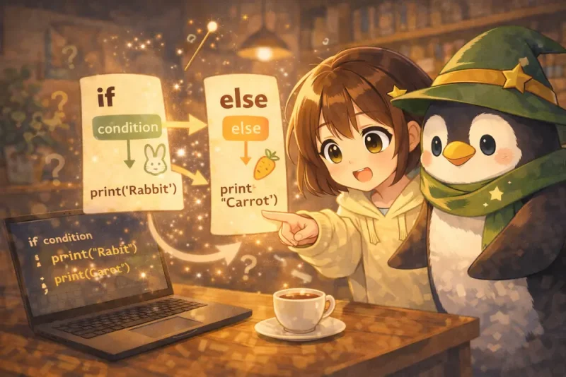 第4回｜条件分岐のひみつ：もし〜なら…のやさしい物語