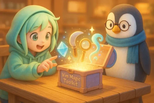 vim入門｜魔法みたいな便利ワザをやさしく紹介｜UNIX Cafe