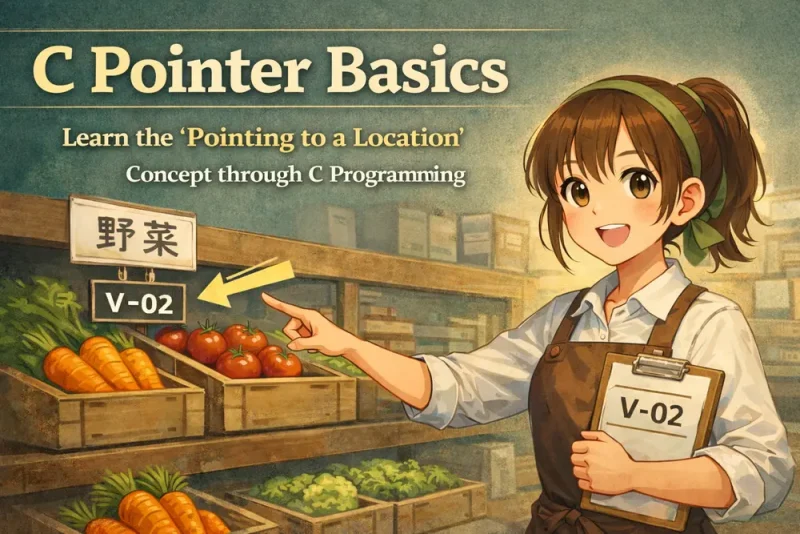 第８回｜ポインタ入門：ロケーションで覚える「場所を指す」考え方