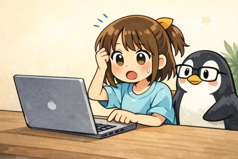 mv コマンドの使い方を4コマ漫画でやさしく解説 | UNIX Cafe