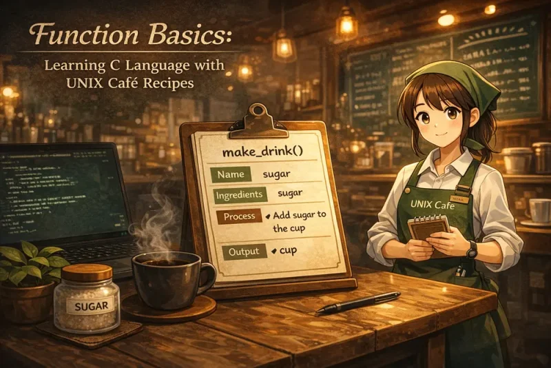 第９回｜関数入門：カフェのレシピで覚える「仕事をまとめる」考え方