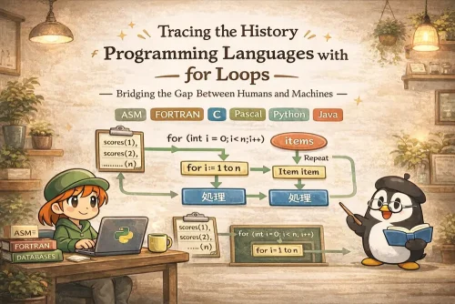 for文でたどるプログラミング言語の発達史｜UNIX Cafe