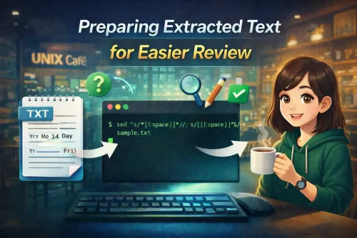 PDFから取り出したテキストを整える方法|UNIX Cafe