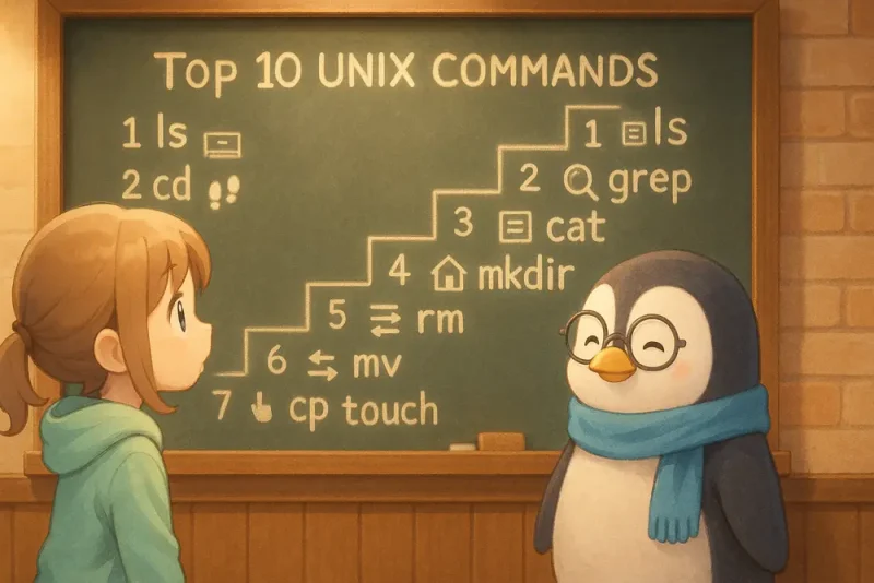 UNIX Cafe 人気コマンドTOP10