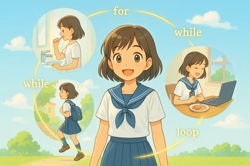 第4回｜くり返しが、世界にリズムを与えた日（やさしい”プログラミングの世界”シリーズ）