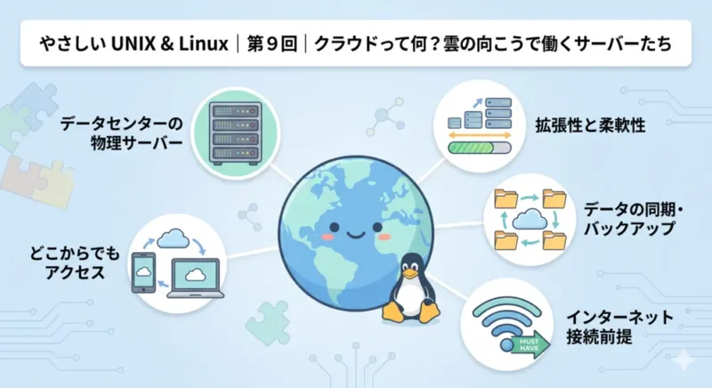 第９回｜クラウドって何？雲の向こうで働くサーバーたち｜やさしい UNIX & Linux
