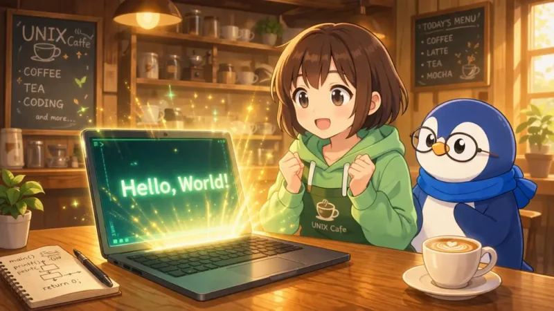 第2回｜はじめてのCプログラムを書く：Hello, Worldで基本構文を理解する