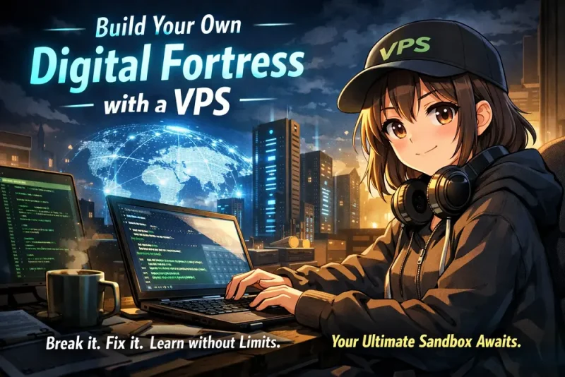 画面の向こうに秘密基地を。学習用VPSで自分だけのサーバーを構築する。