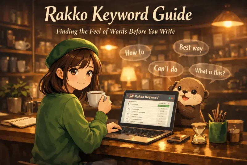 読まれる記事の羅針盤！ラッコキーワード完全ガイド｜UNIX Cafe