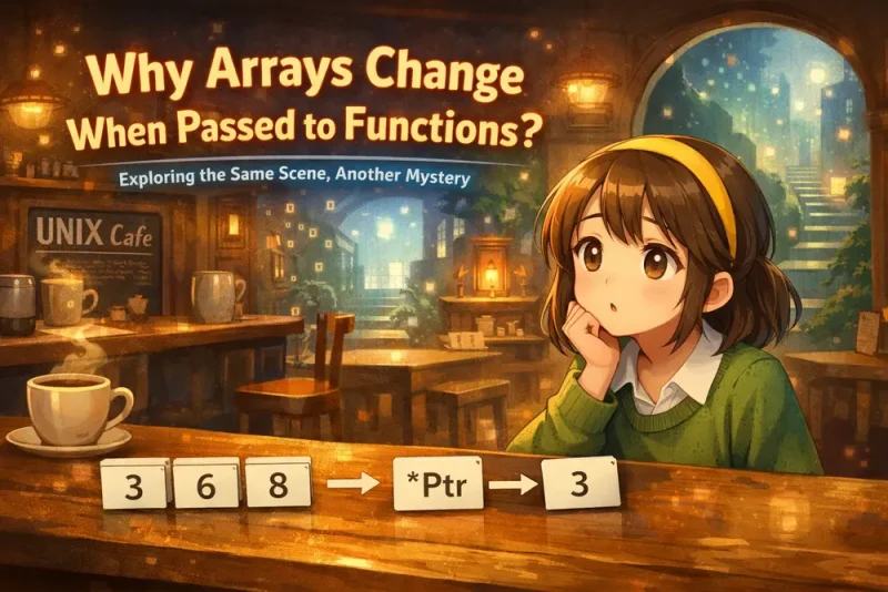 第16回｜なぜ配列を関数に渡すと、姿が変わるのか