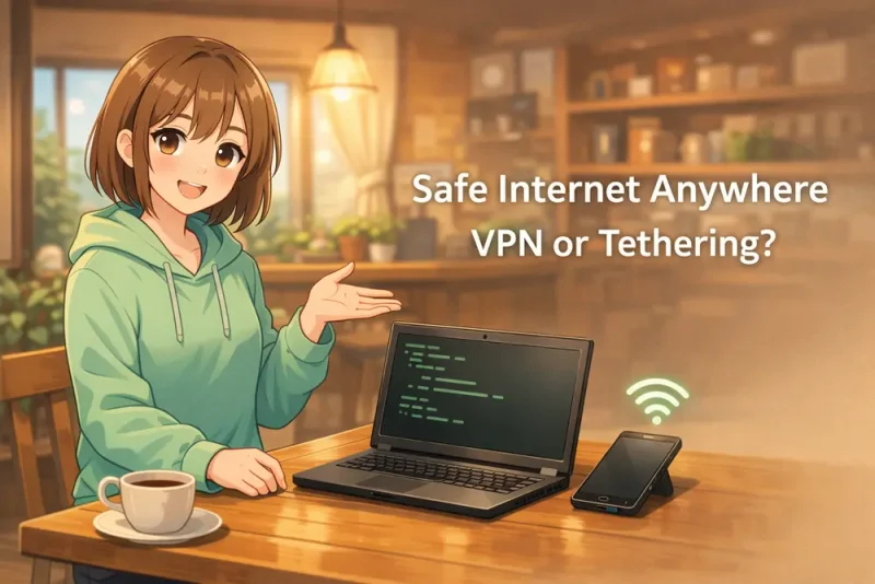 公共Wi-Fiは危険？VPNとスマホ回線の安全な使い分け | UNIX Cafe