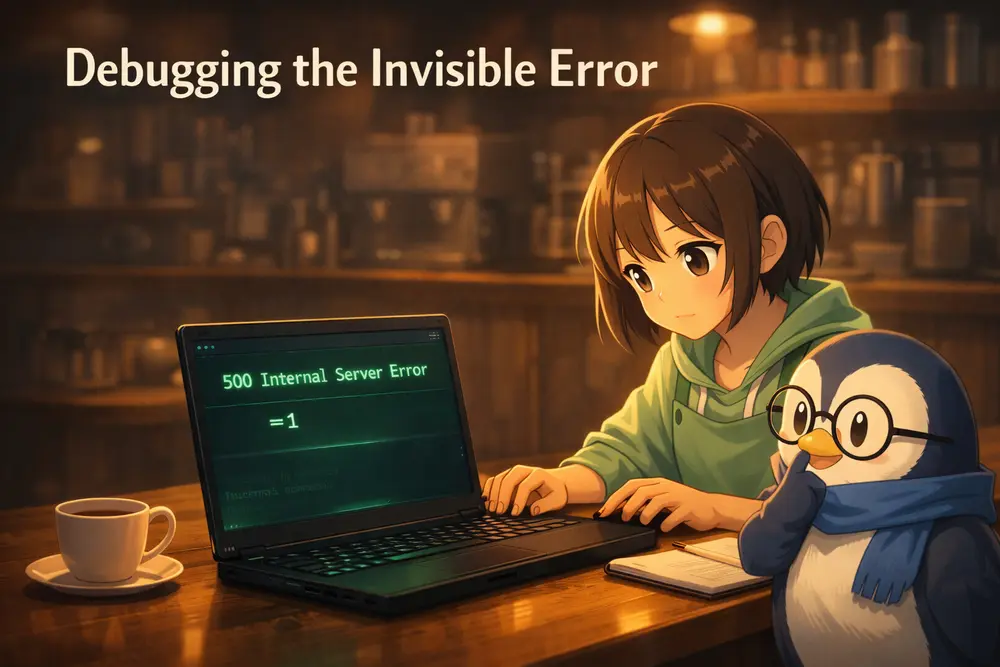 500 Internal Server Errorの正体｜.htaccessとエラーログで原因を特定・復旧した記録