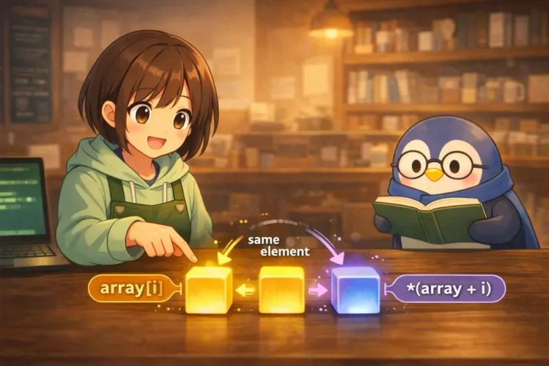 第13回｜C言語で配列とポインタの関係を学ぶ：同じ要素に別の書き方でアクセスできることを理解する