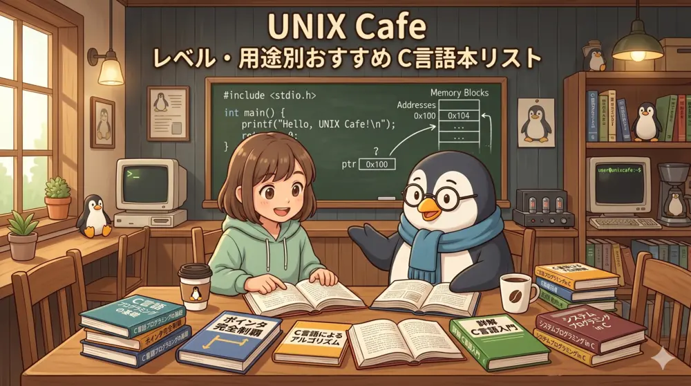 レベル・用途別おすすめ C言語本リスト｜UNIX Cafe