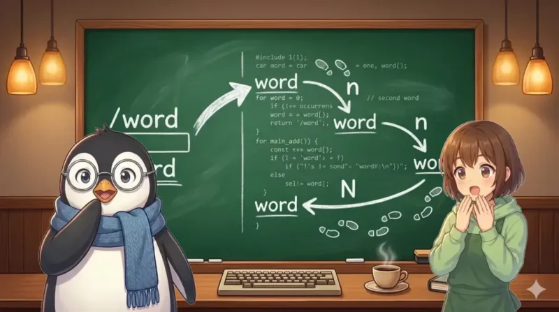 第８回 vi 入門｜検索コマンド（/・n・N）の基本と高速移動のコツ｜UNIX Cafe