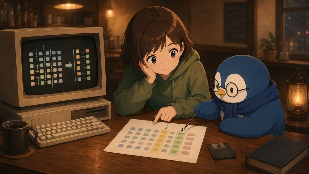 第2回 | cut で必要な列だけ抜き出す | 全部を見る前に必要な情報へ絞る｜UNIX Cafe