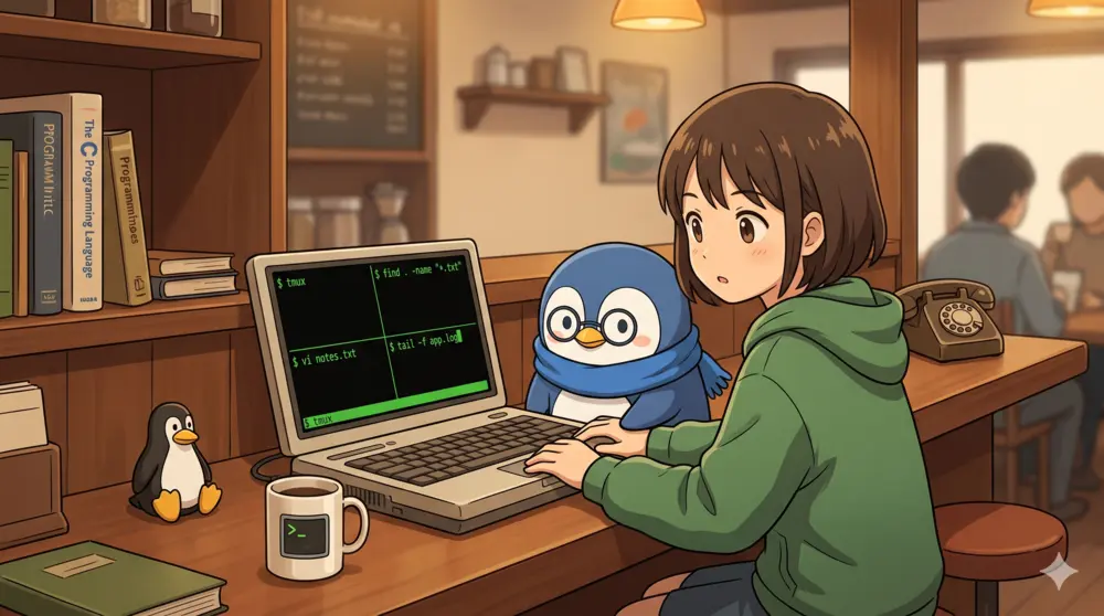 第9回 | ターミナル画面を分けて作業しやすくする | tmux の基本をやさしく整理する｜ターミナル仕事術