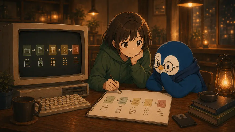 第8回 | コマンドをつなげて小さな作業を片づける | 探す、抜く、並べる、数える、つなぐを通して見る｜UNIX Cafe
