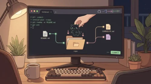 第4回 | 育てた相棒を Git で配る。Term-gotchi を壊さず更新できる形に整えた開発記 | UNIX Cafe