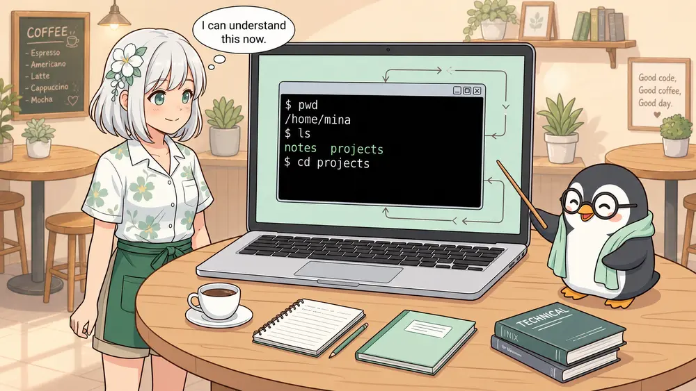 ターミナルとは？シェル・コンソールとの違いを初心者向けにやさしく解説 | UNIX Cafe