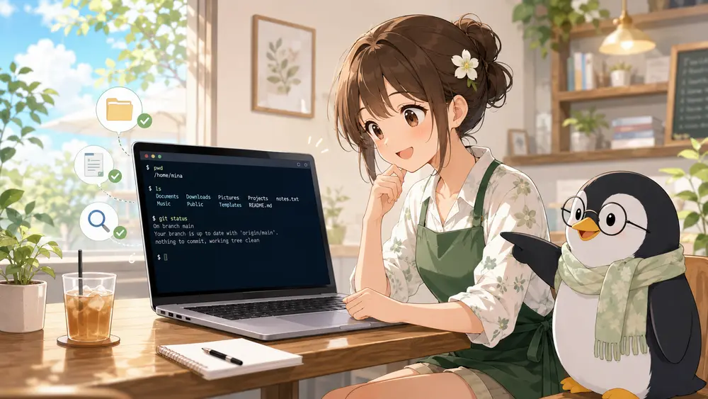 ターミナルは怖くない｜まずは「見るだけ」から始めるCLI入門 | UNIX Cafe