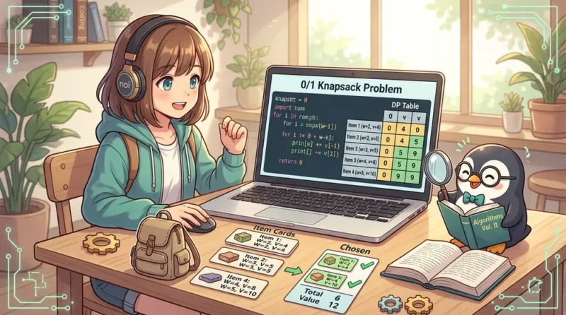 【ナップサック問題で遊ぼう】Pythonで全探索から動的計画法まで｜定番問題をコードパズルにしてみた
