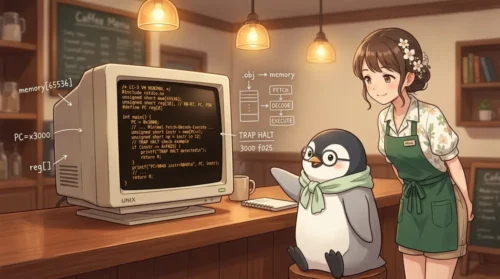 C言語で作るLC-3仮想マシン 第1回: 16bit CPUの骨格を作る | UNIX Cafe