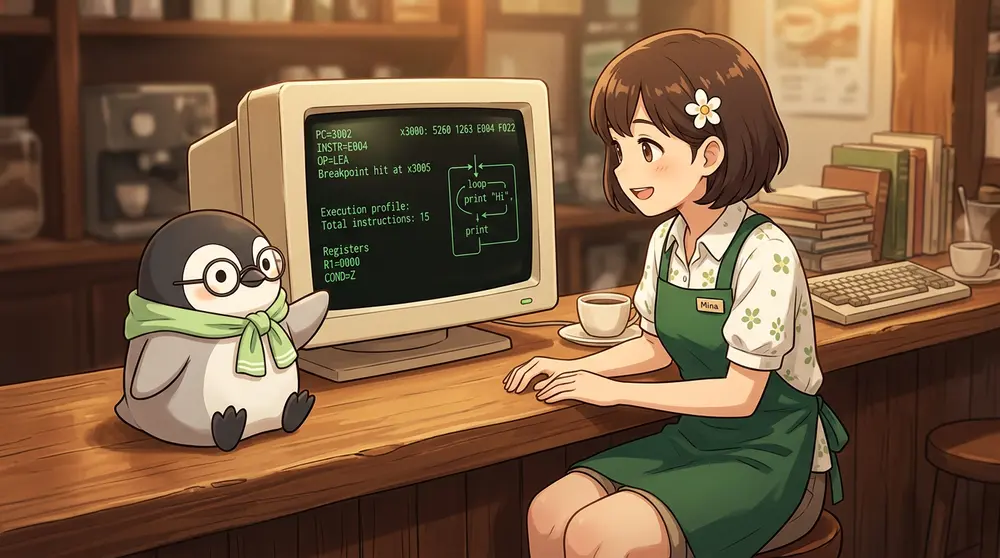 C言語で作るLC-3仮想マシン 第11回: 小さいLC-3プログラムをデバッグする | UNIX Cafe